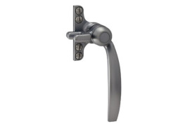 B918N09F - Arched Classic Handle on 4-hole Backplate
