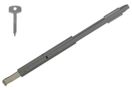 B85C300 - Concealed Slim-Line 300mm long Key Lockable Bolt