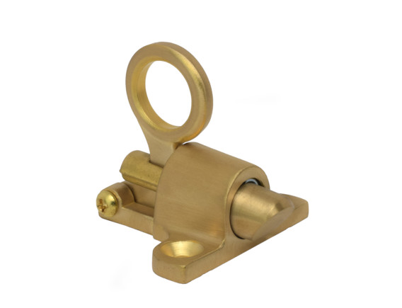 BP36 - Brass Premium Spring Catch with ring pull