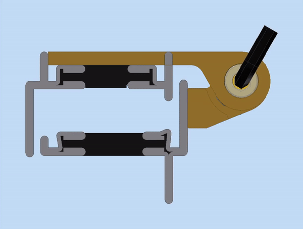 B310 3D Adjustable Extended Lift Off Hinge